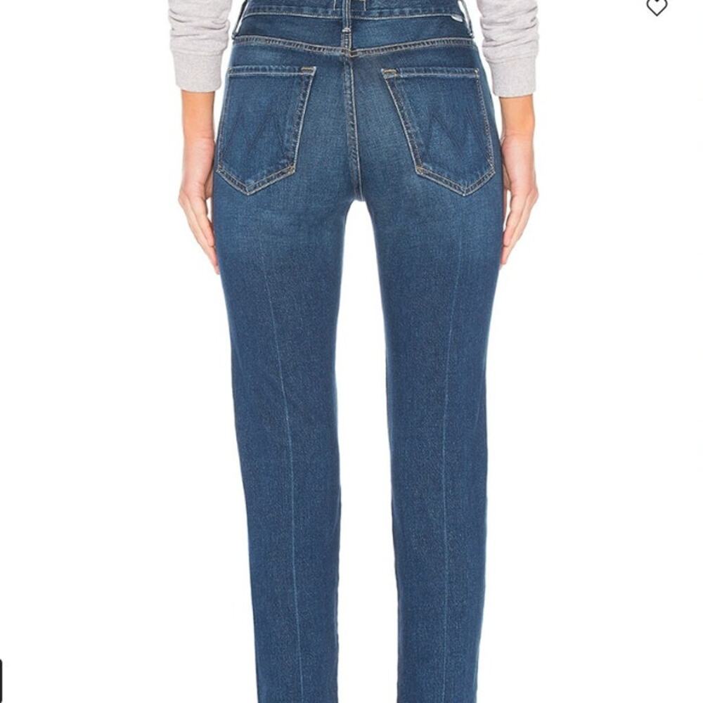 Mother Jeans The Saint Dark Wash 28 Revolve USA - Picture 3 of 8